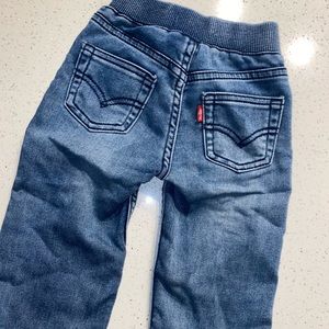 Baby pull on denim pants